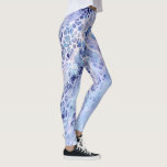 Modern Abstract Acrylic Paint Leggings<br><div class="desc">This modern design features an abstract purple,  white and blue pattern.
 #modern #abstract #texture #textured #paint #acrylic #pattern #design #designer #trending #trendy #style #stylish #fashion #fashionable #girly #purple #lilac #lavender #blue #turquoise #white #leggings #clothing #apparel #women</div>