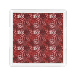 Modern Abstract Acrylic Tray
