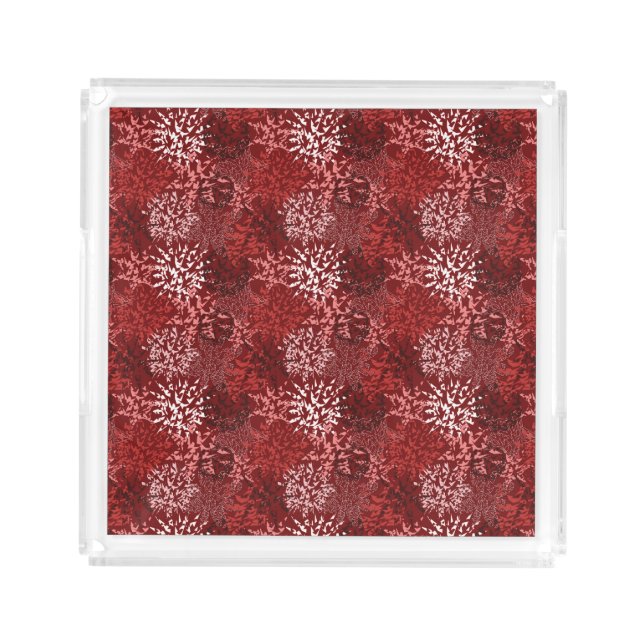 Modern Abstract Acrylic Tray (Front)