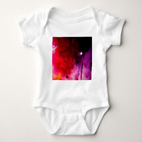 Modern Abstract Art Baby Bodysuit