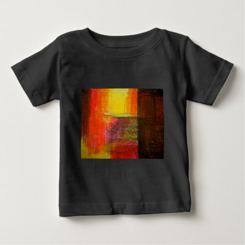 Modern Abstract Art Baby T_Shirt