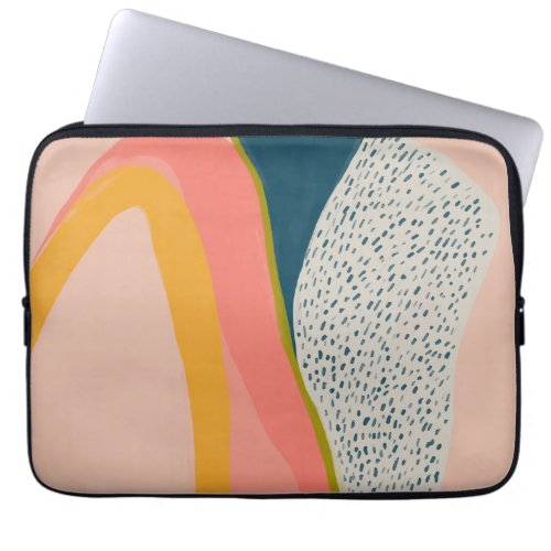 Modern Abstract Art Colorful Laptop Sleeve