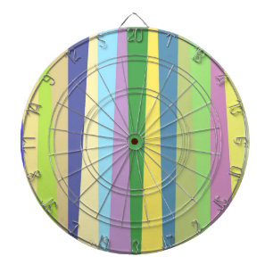 modern abstract art dart board