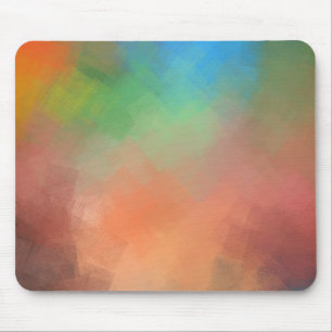 Modern Abstract Art Elegant Colorful Template Mouse Pad