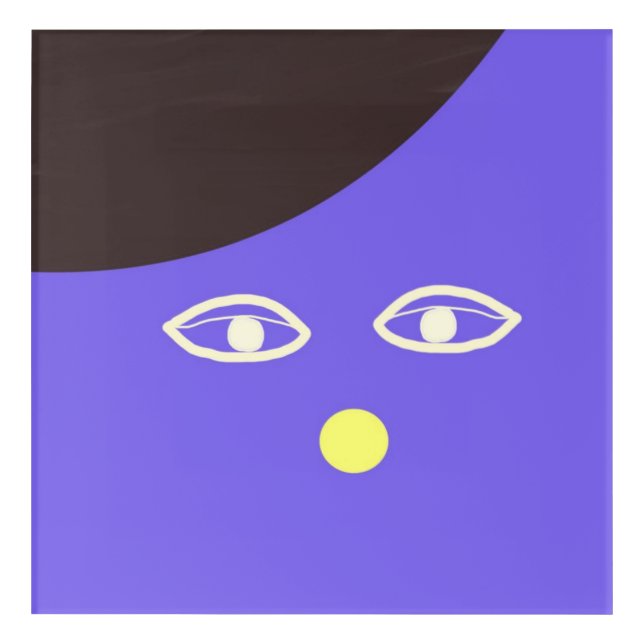 modern abstract art face (Front)