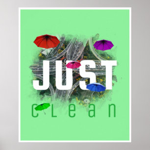 Modern Abstract Art for Earth Day Poster