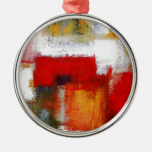 Modern Abstract Art Metal Ornament