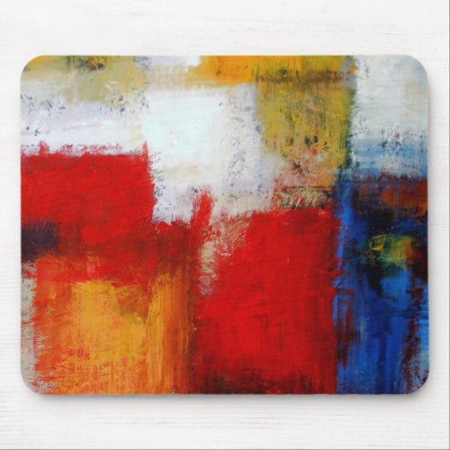 Modern Abstract Art Mouse Pad