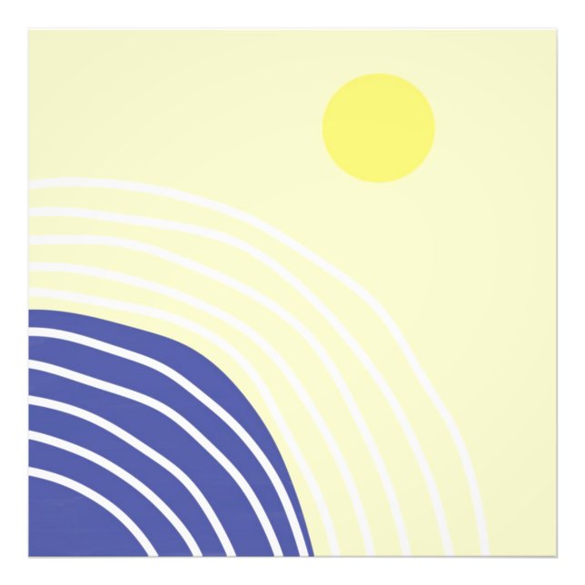 modern abstract art photo print (Front)