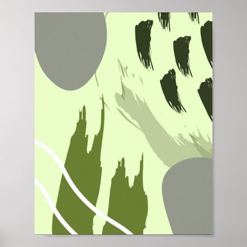 Modern Abstract Art Poster