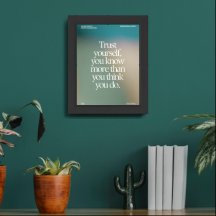 Modern Abstract Art Poster for Unique Home Decor