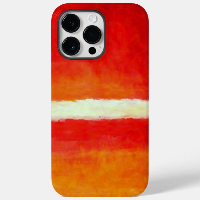 Modern Abstract Art - Rothko Style Case-Mate iPhone Case (Back)