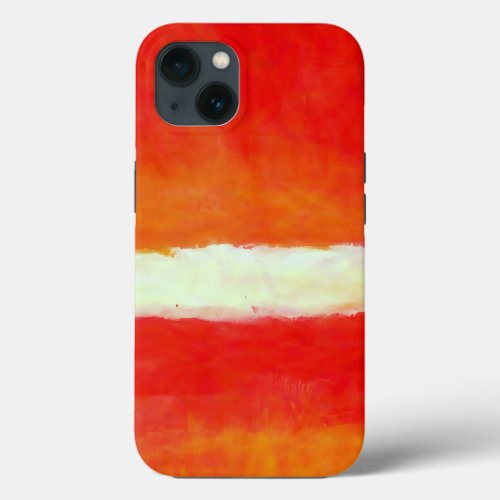 Modern Abstract Art _ Rothko Style iPhone 13 Case