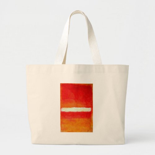 Modern Abstract Art _ Rothko Style Large Tote Bag