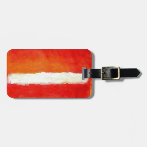 Modern Abstract Art _ Rothko Style Luggage Tag