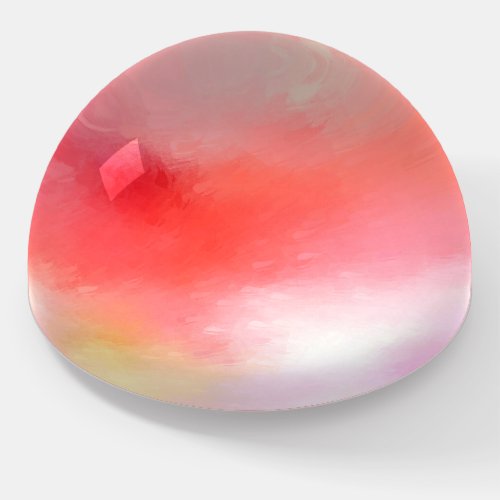Modern Abstract Art Trendy Color Template Elegant Paperweight