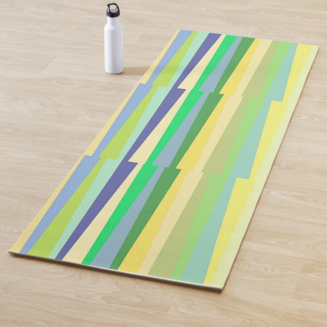 modern abstract art yoga mat (In Situ)