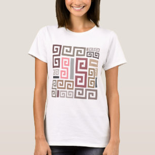 modern abstract artistic colored lines T-Shirt