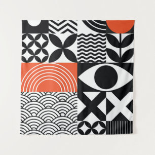 Modern Abstract: Artistic Design Canvas. Tapestry