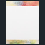 Modern Abstract Artwork Elegant Cool Template Letterhead<br><div class="desc">Modern Abstract Artwork Elegant Cool Template Letterhead.</div>