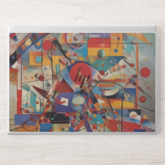Modern Abstract Artwork HP Laptop Skin