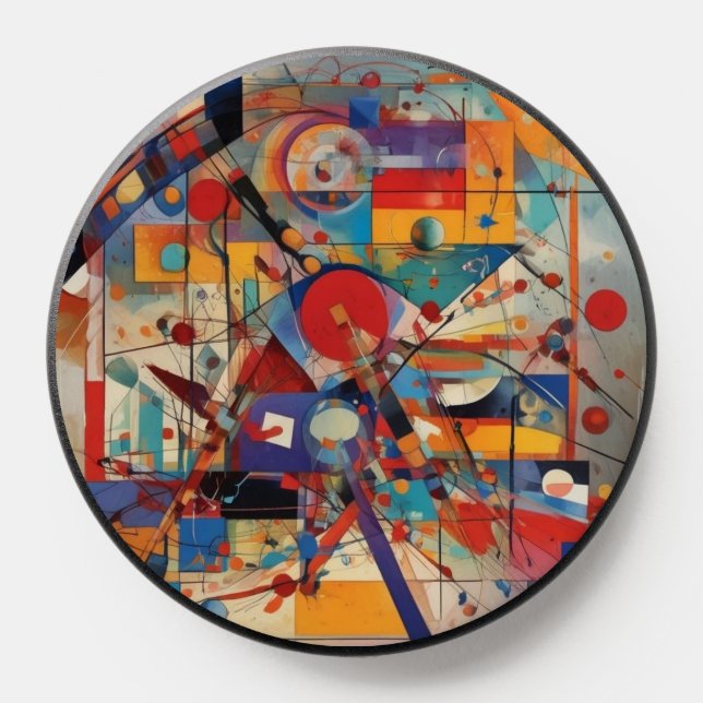 Modern Abstract Artwork PopSocket (Popsocket)