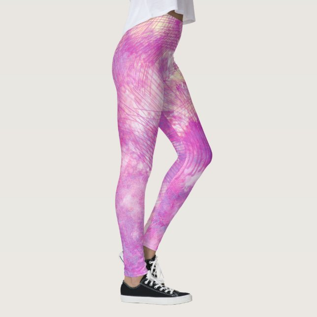 Modern Abstract Background Leggings (Right)