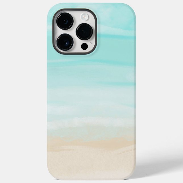 Modern Abstract Beach Case-Mate iPhone Case (Back)
