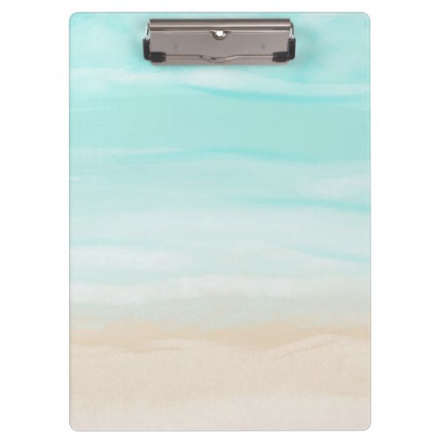 Modern Abstract Beach Clipboard