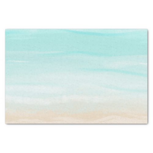 Modern Abstract Beach Tissue Paper