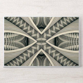 Modern Abstract Black and White Optical Illusion HP Laptop Skin