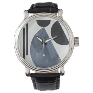 Modern Abstract Blue Watche Watch