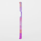 Modern Abstract Bubbles Geometric Pattern Purple Uncommon Samsung Galaxy Case (Back/Right)