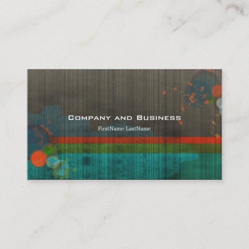 Modern Abstract Business Card