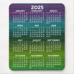 Modern Abstract Calendar Vertical Mouse Pad