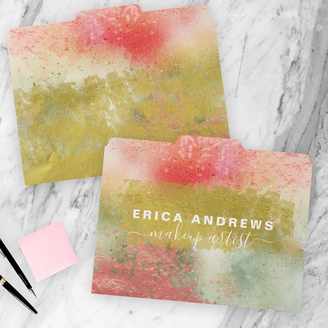 Modern Abstract Calligraphy Script Professional File Folder (Creator Uploaded)