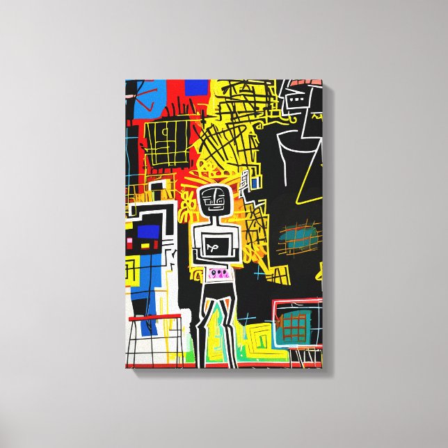 modern abstract canvas prints contemporary art (Front)