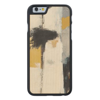 Modern Abstract Carved Maple Iphone 6 Case by wildapple at Zazzle