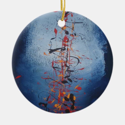 Modern Abstract Ceramic Ornament