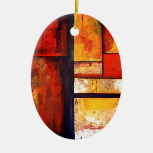 Modern Abstract Ceramic Ornament