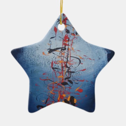 Modern Abstract Ceramic Ornament