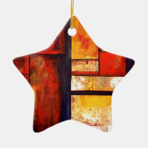 Modern Abstract Ceramic Ornament