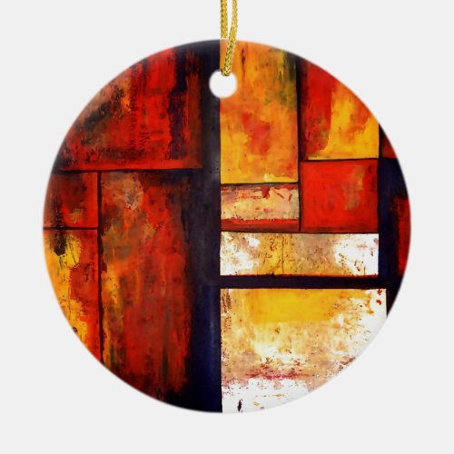 Modern Abstract Ceramic Ornament