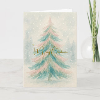 Modern Abstract Christmas Card