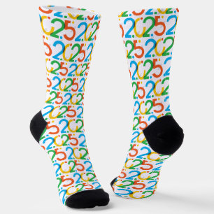 Modern Abstract Class of 2025 Socks