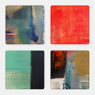 Modern Abstract Coaster Set
