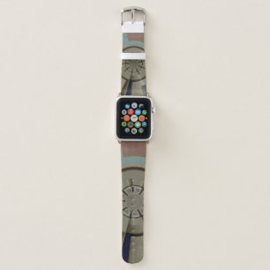 Modern Abstract Color Harmony Fractal Art Graphic Apple Watch Band