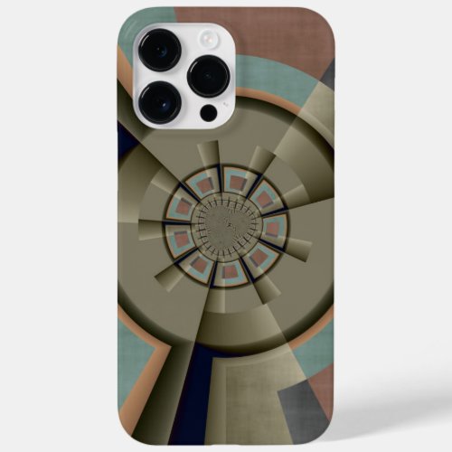 Modern Abstract Color Harmony Fractal Art Graphic Case_Mate iPhone 14 Pro Max Case