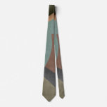 Modern Abstract Color Harmony Fractal Art Neck Tie at Zazzle