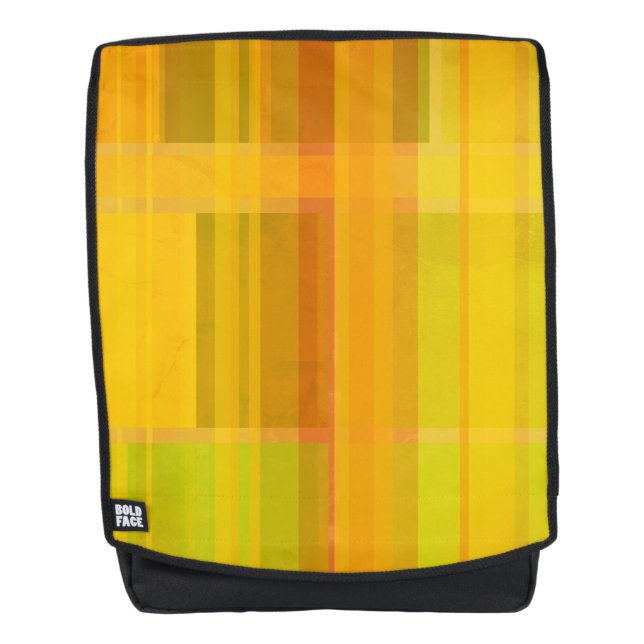 Modern Abstract | Colorful Citrus Colors Backpack (Front)